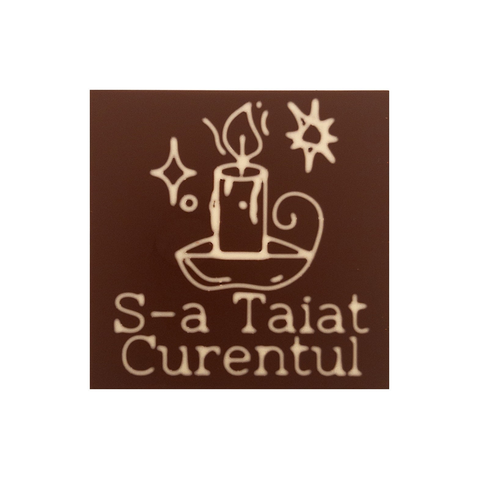 Lumanare in ciocolata. S-a Taiat Curentul