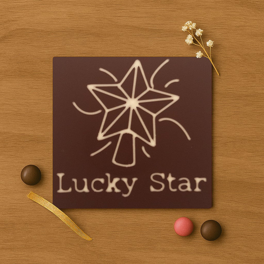 Lucky Star with message Lucky Star