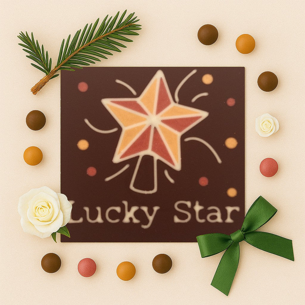 Lucky Star with message Lucky Star