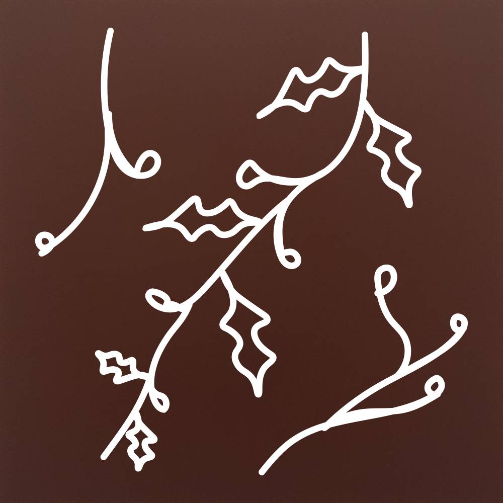 Other cold season flowers in chocolate