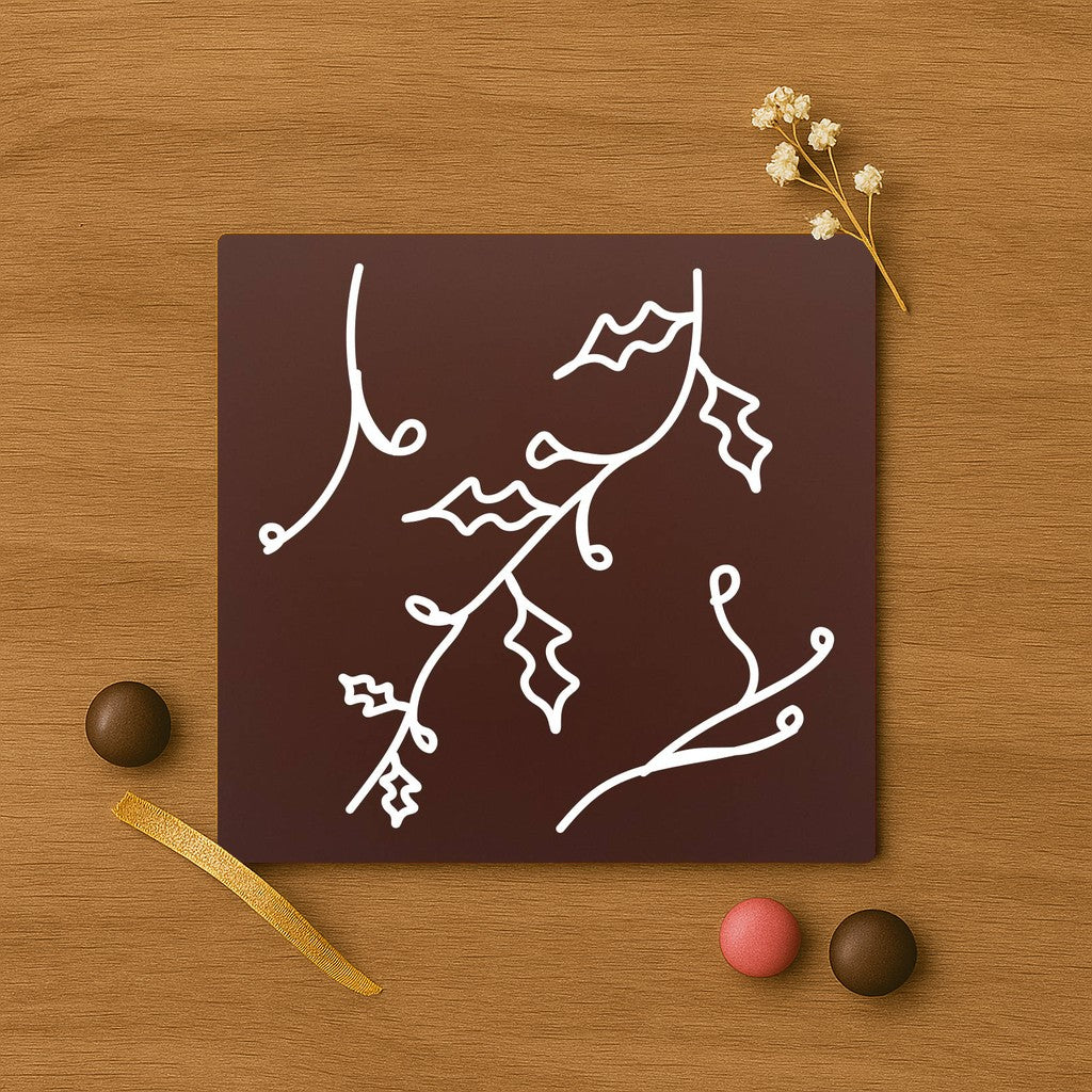 Other cold season flowers in chocolate