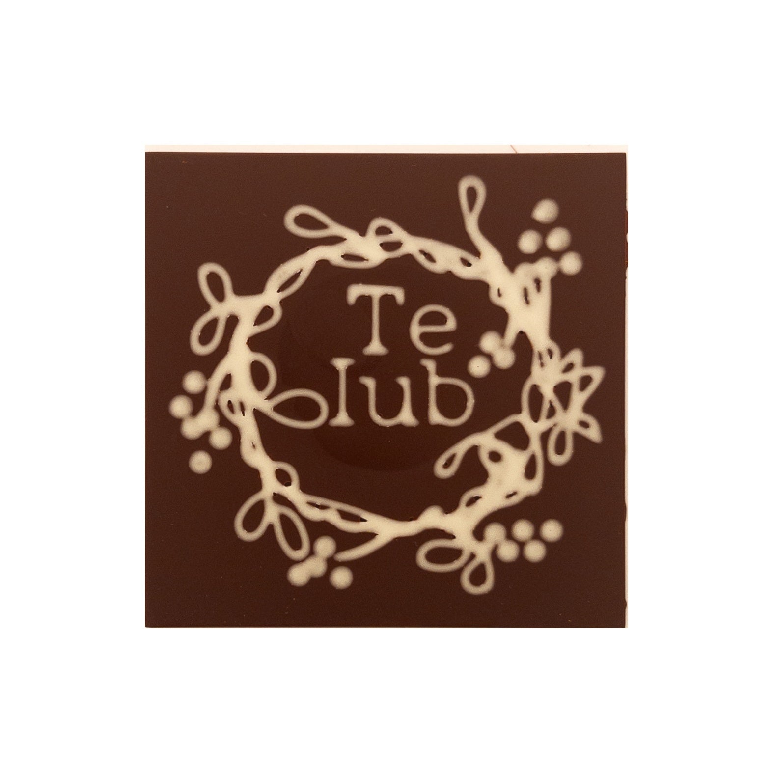 Decoratiune doodle cu flori. Te Iub