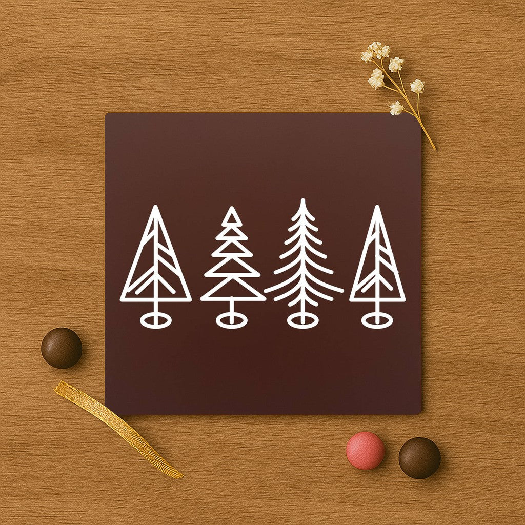 Copacei in ciocolata