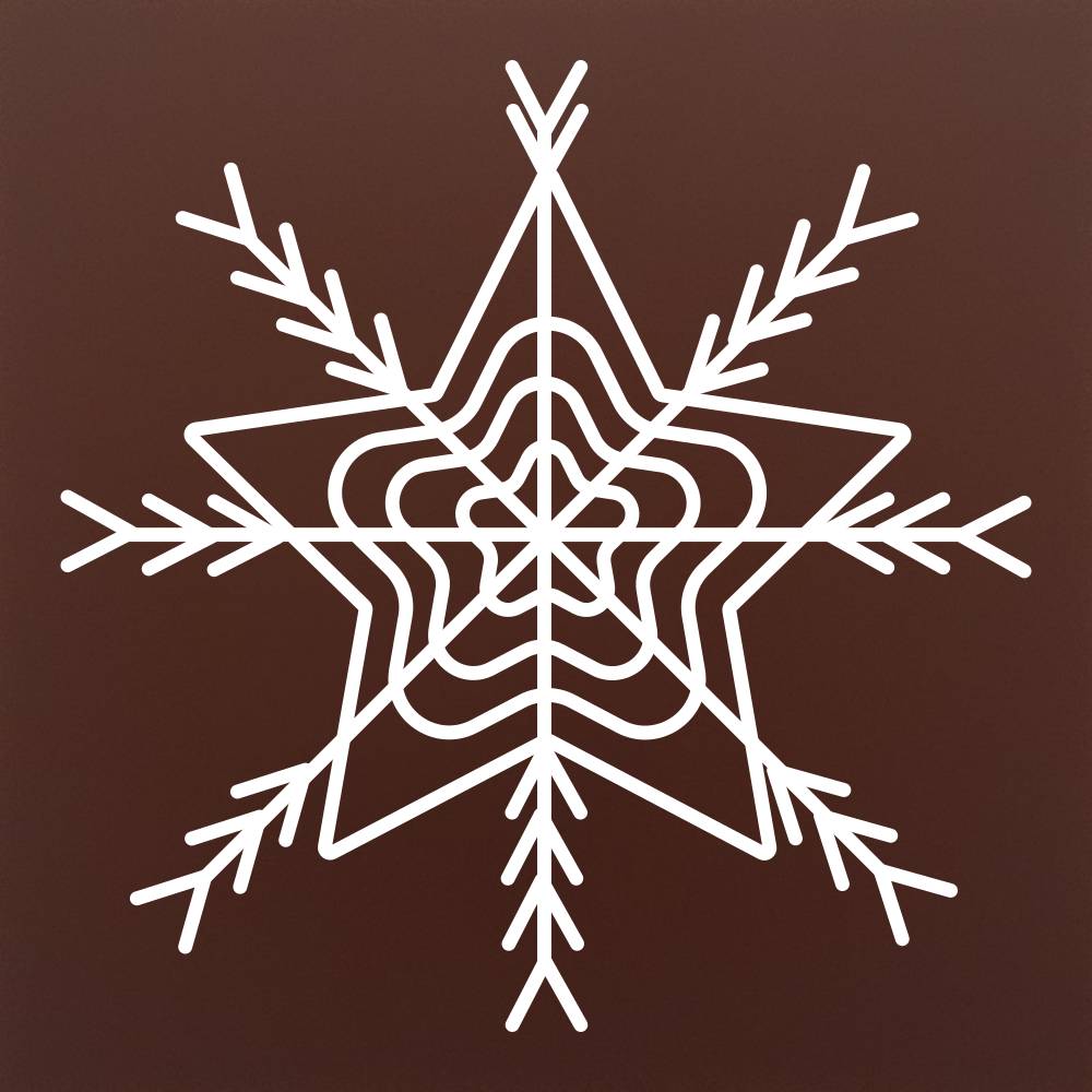 Another Snowflake in Chocolate