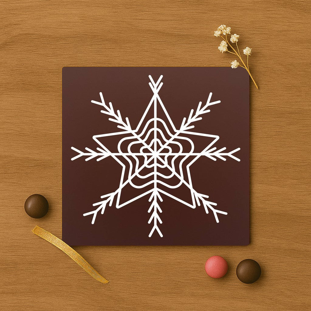 Another Snowflake in Chocolate