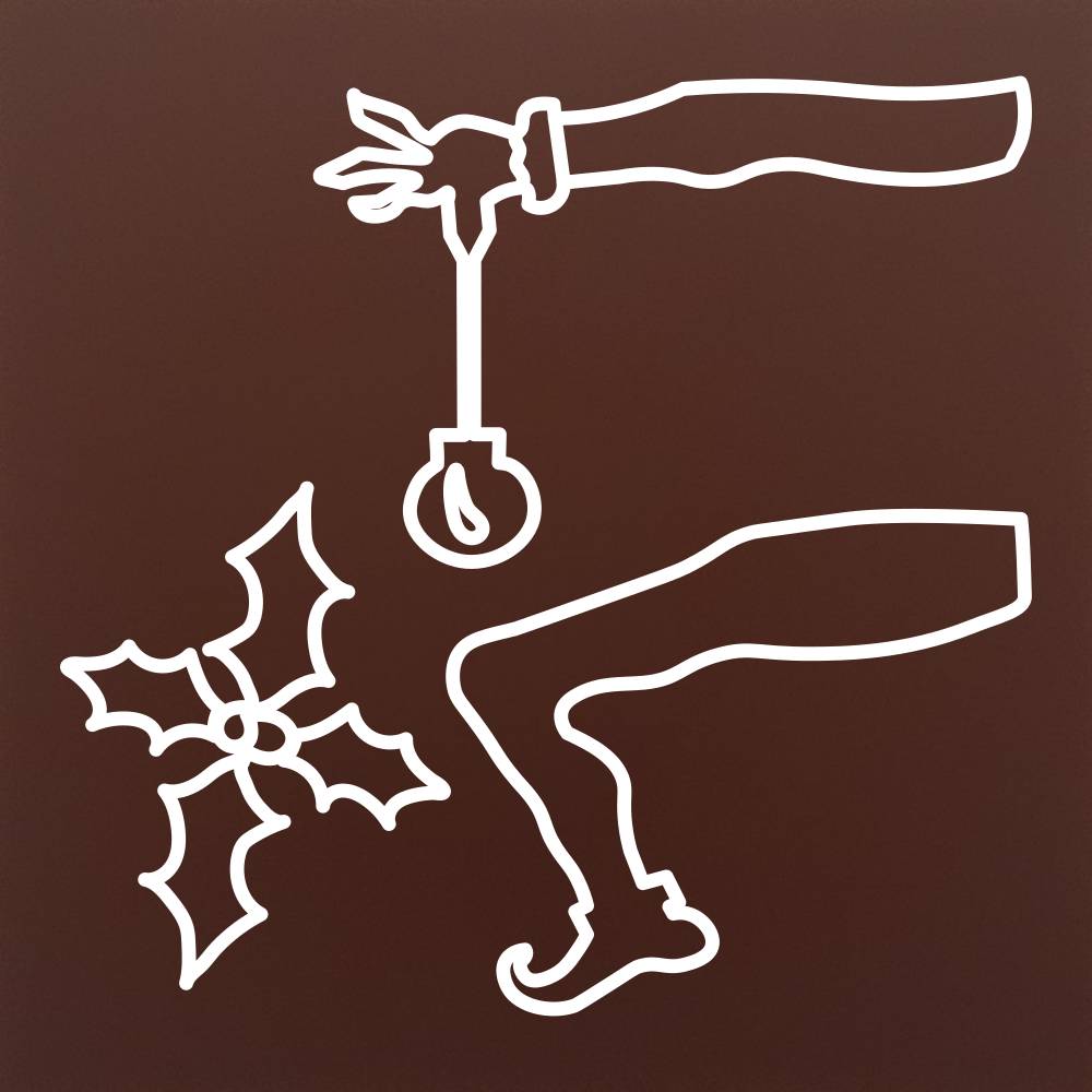 Stealing Christmas in chocolate