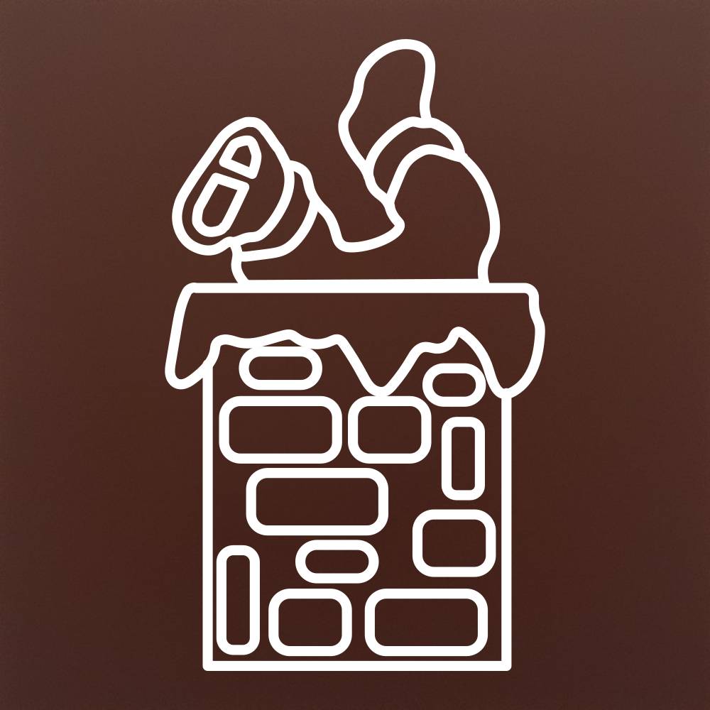 Jos pe horn Design in ciocolata