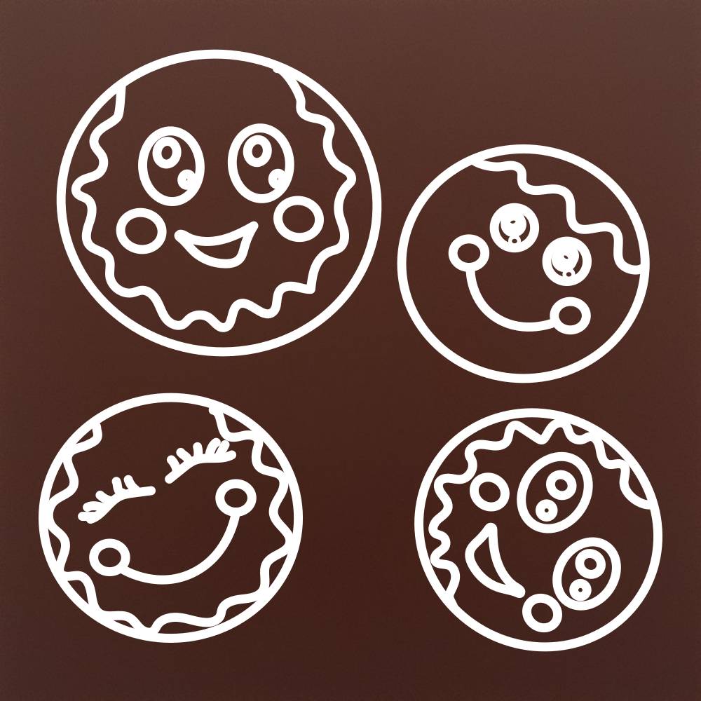 Funky chocolate gingerbread