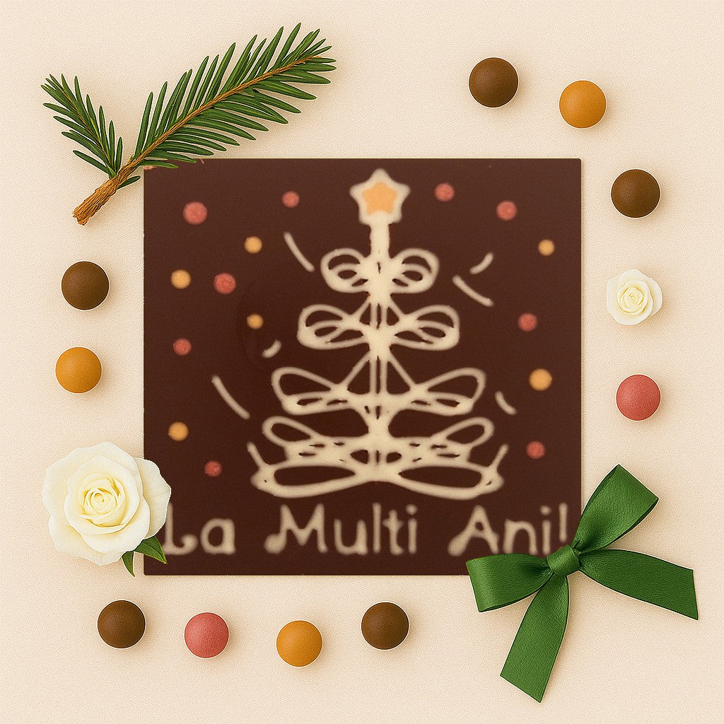 Chocolate Christmas Tree Happy New Year!