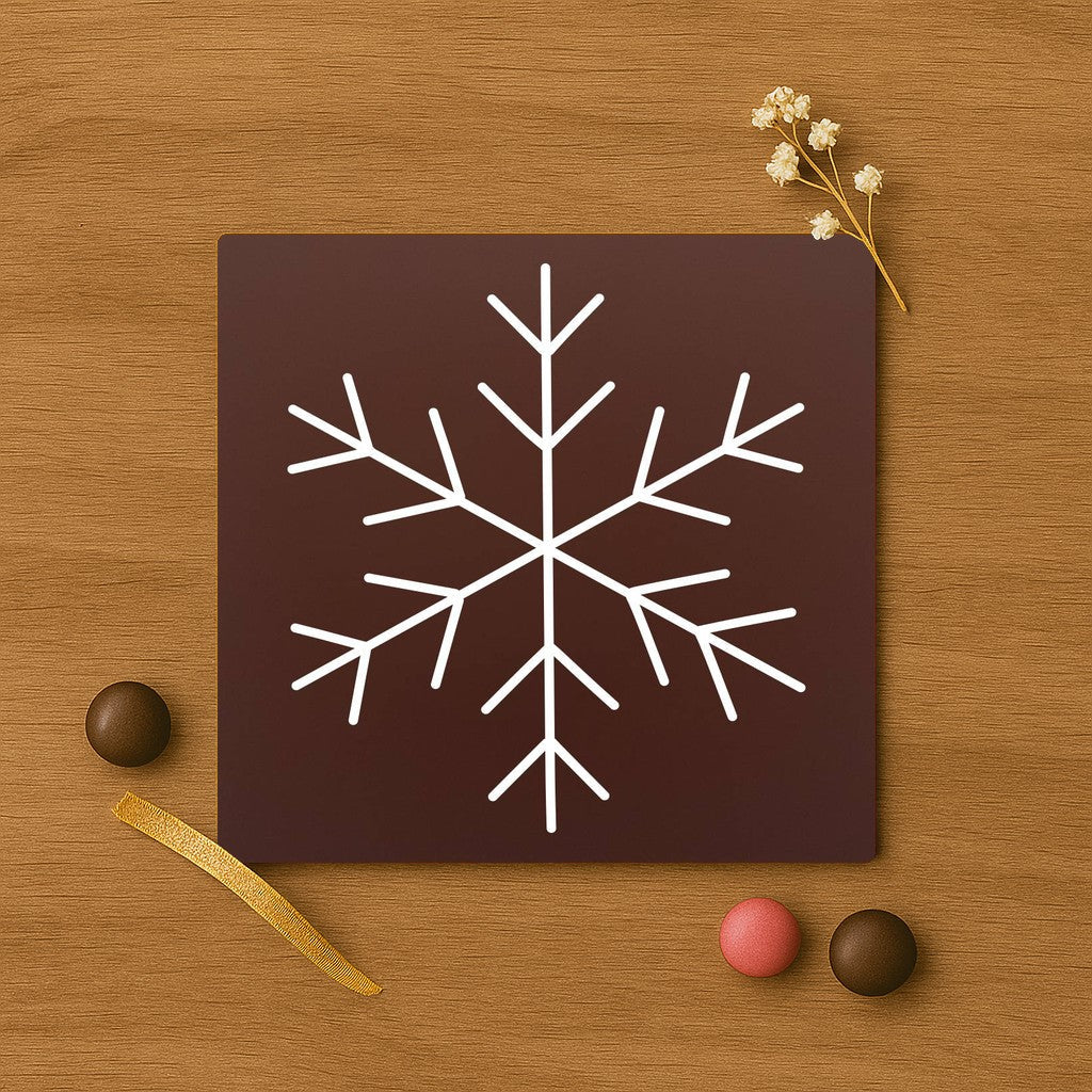 Chocolate Arrow Snowflake.