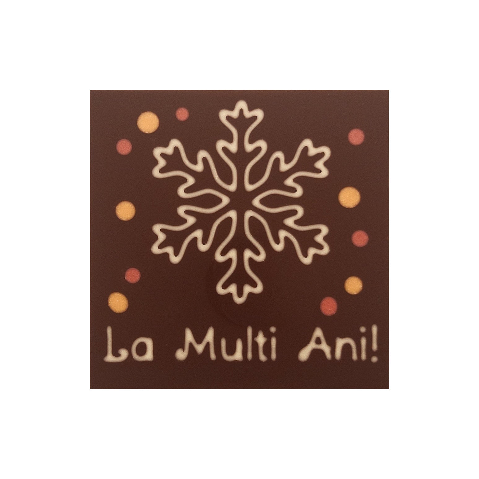 Ciocolata Fulg Dublu La Multi Ani!