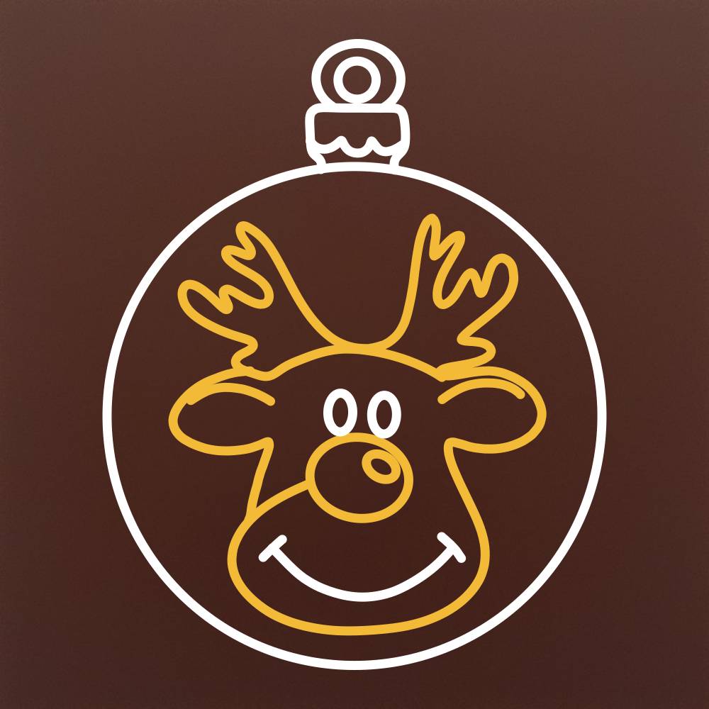 Glob Rudolph Ciocolata