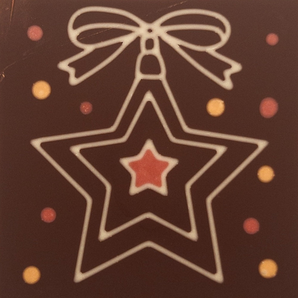 Star of Honor. Star in Star Chocolate Decoration
