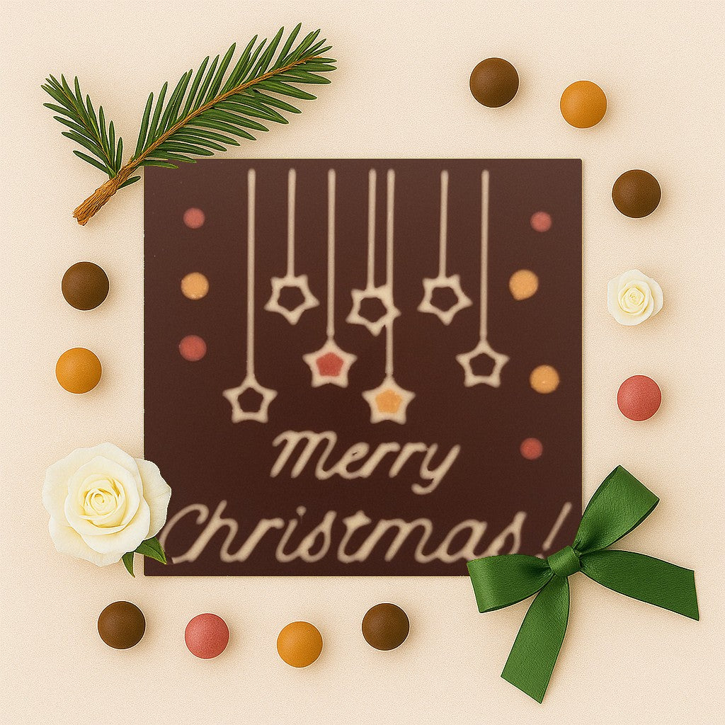 Colorful lucky stars Merry Christmas!