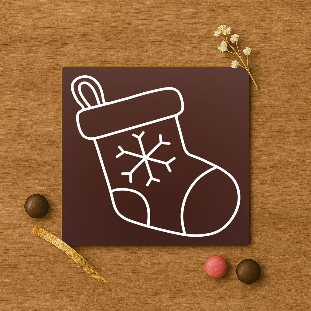 Lucky sock in premium chocolate