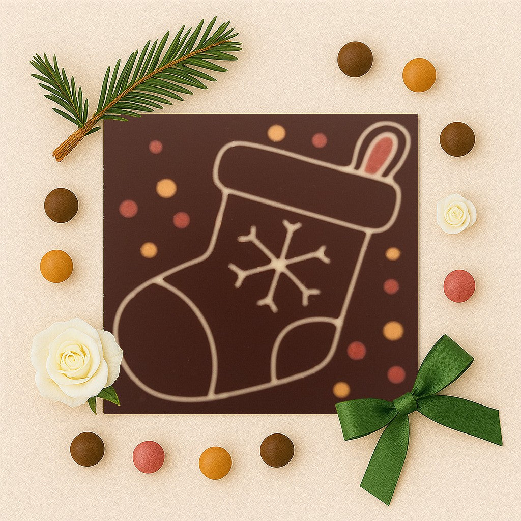 Lucky sock in premium chocolate