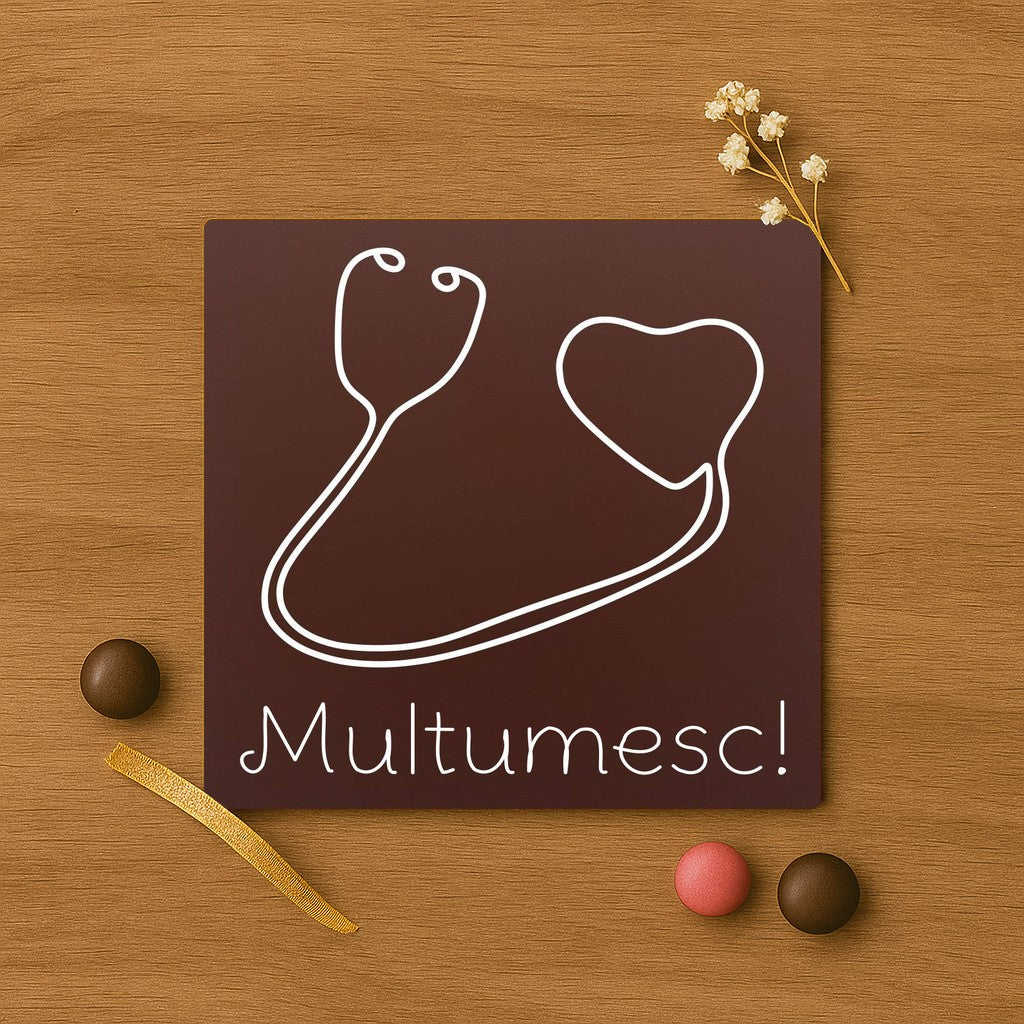 Stetoscop cu inima – „Multumesc!”
