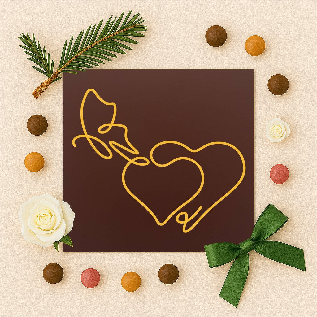 Hand with Heart & Leaf – cadou pentru cupluri