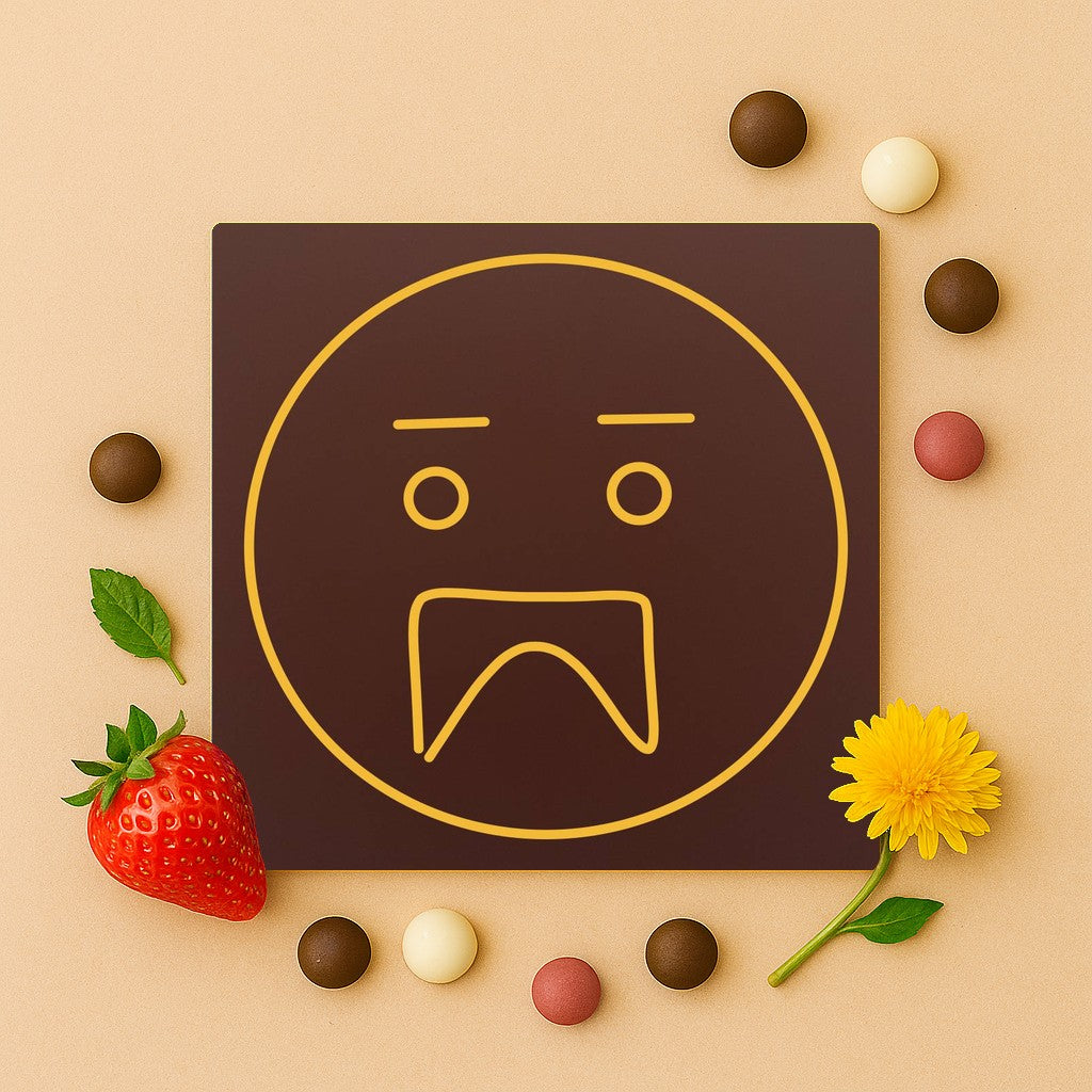 Emoticon plangacios cu mustata