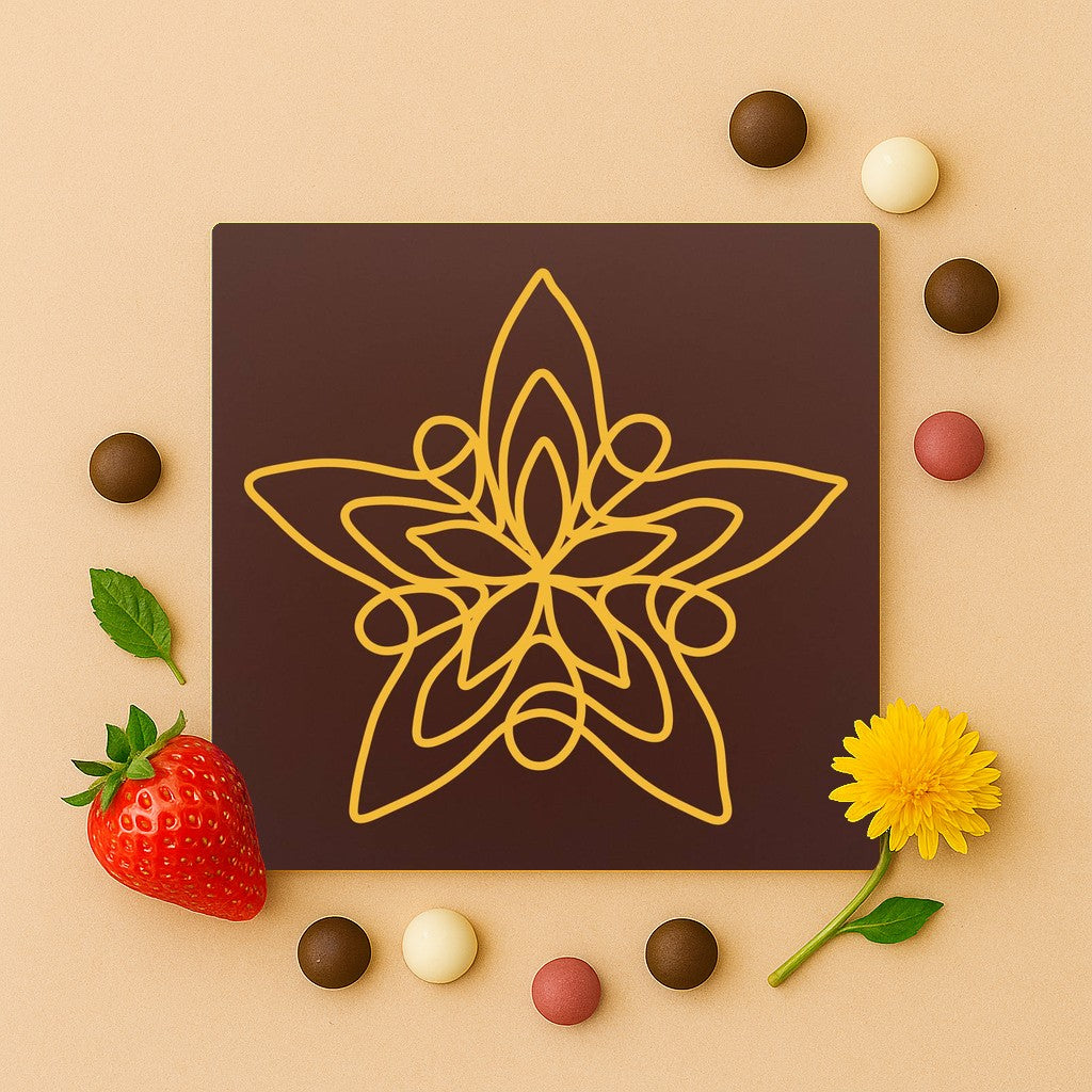 Doodle floare geometrica