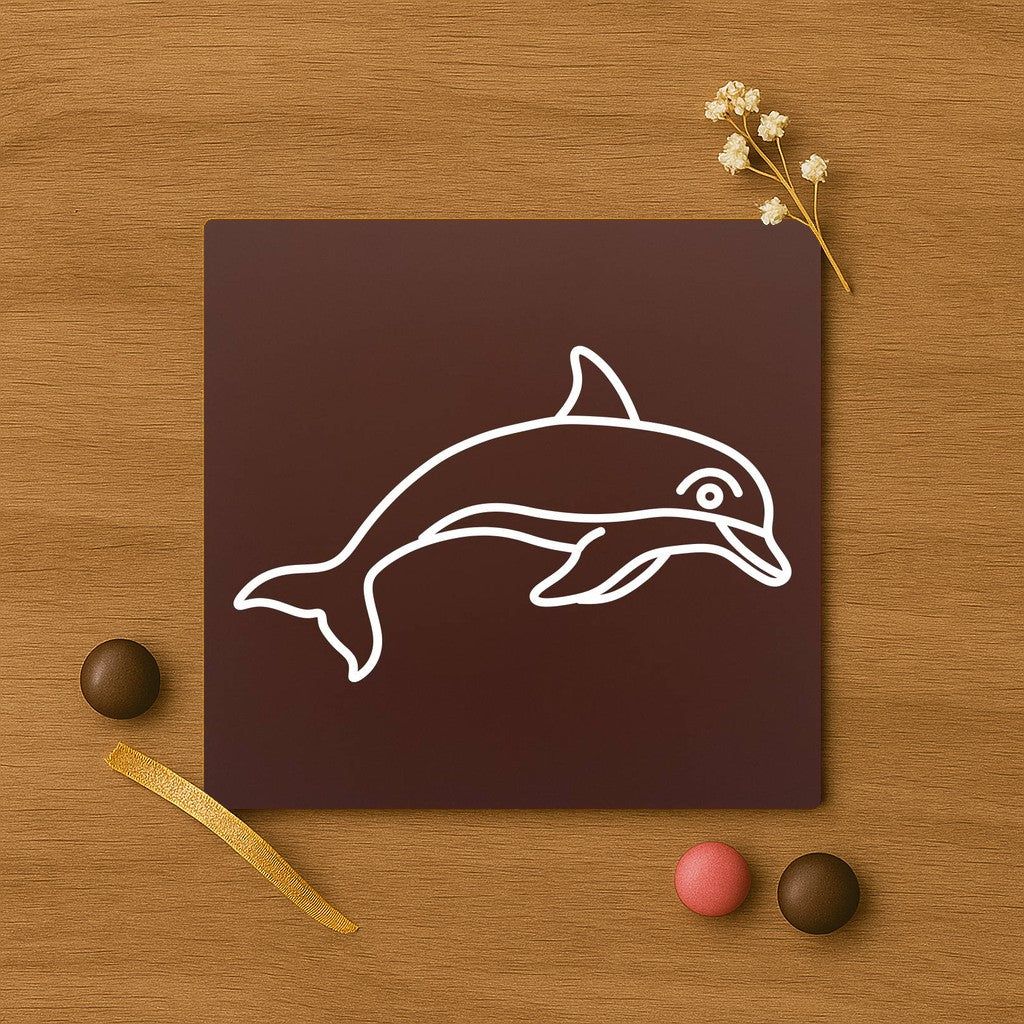 Delfin in salt
