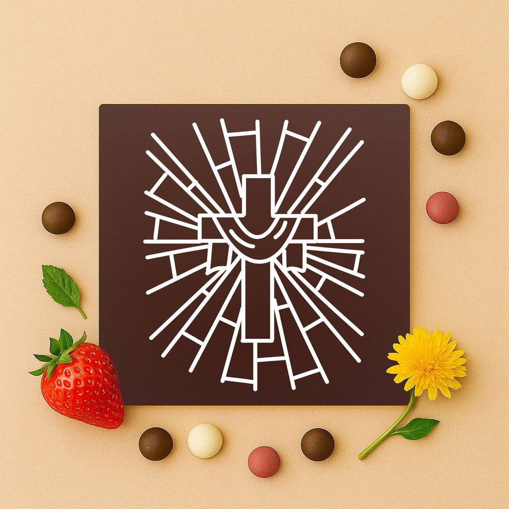 Hristos a inviat. Cruce in ciocolata