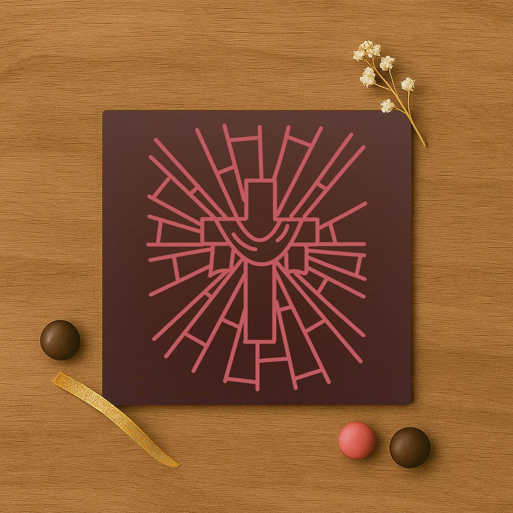 Hristos a inviat. Cruce in ciocolata