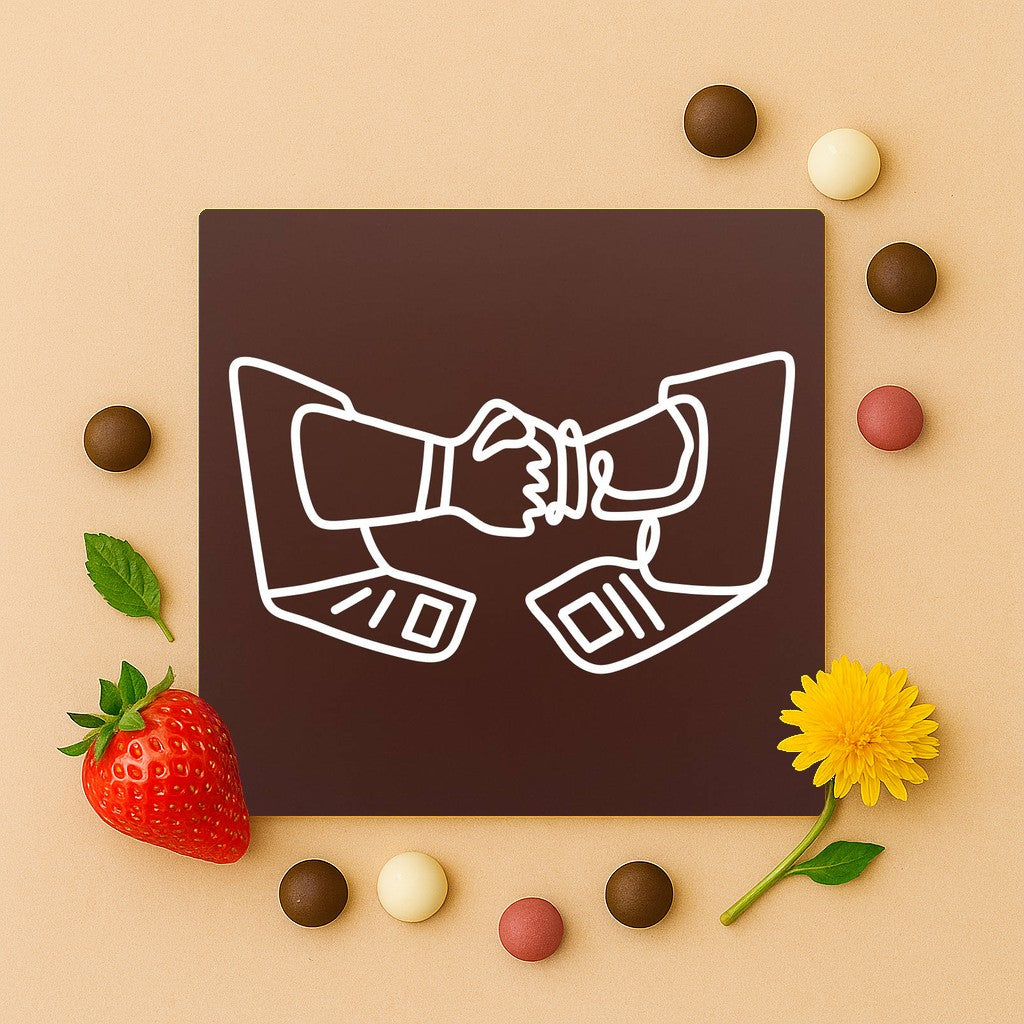 Negociere virtuala. Design Corporate in ciocolata