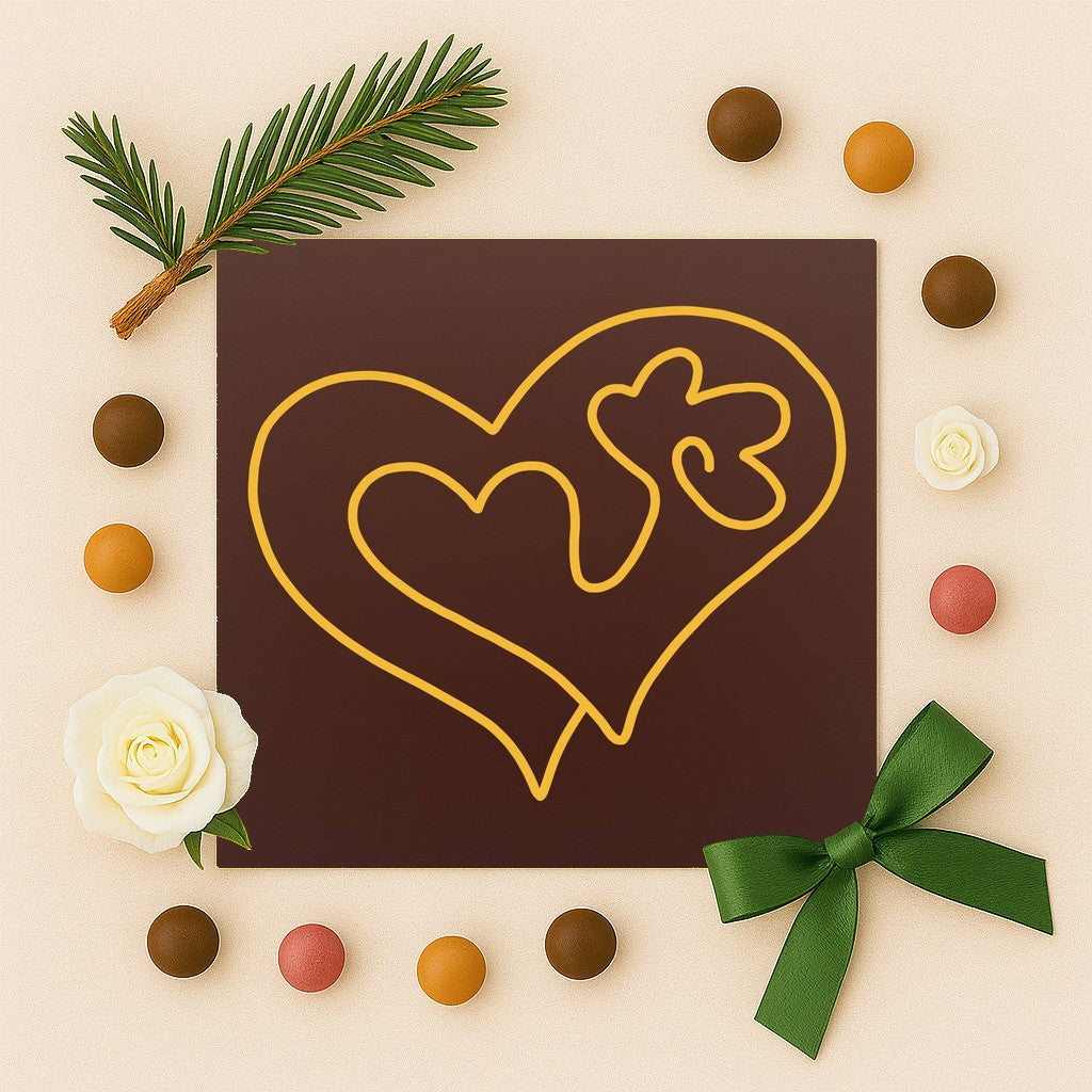 Heart with Clover – cadou pentru cupluri