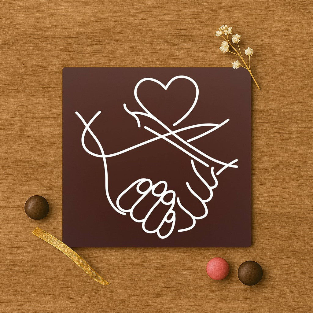 Crossed Ribbons with Heart – cadou pentru cupluri