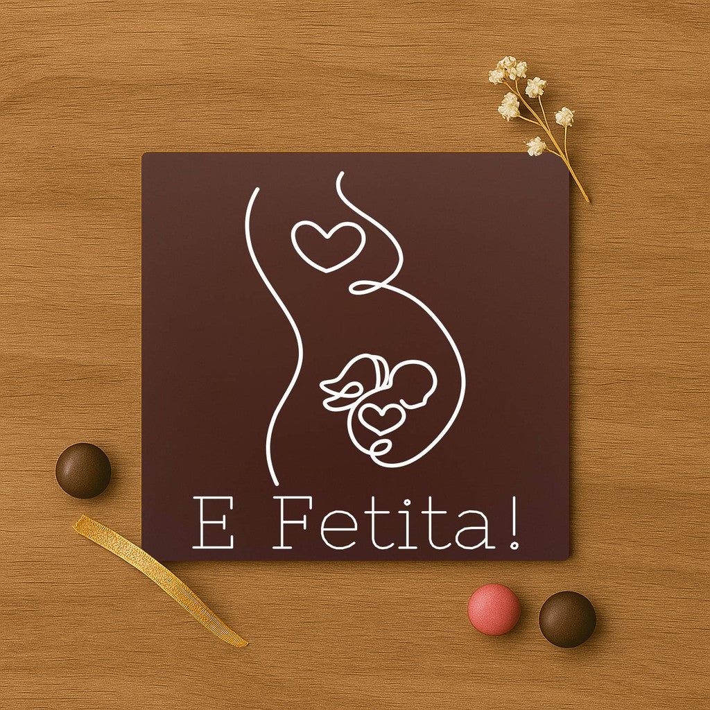 Silueta sarcina – Fetita