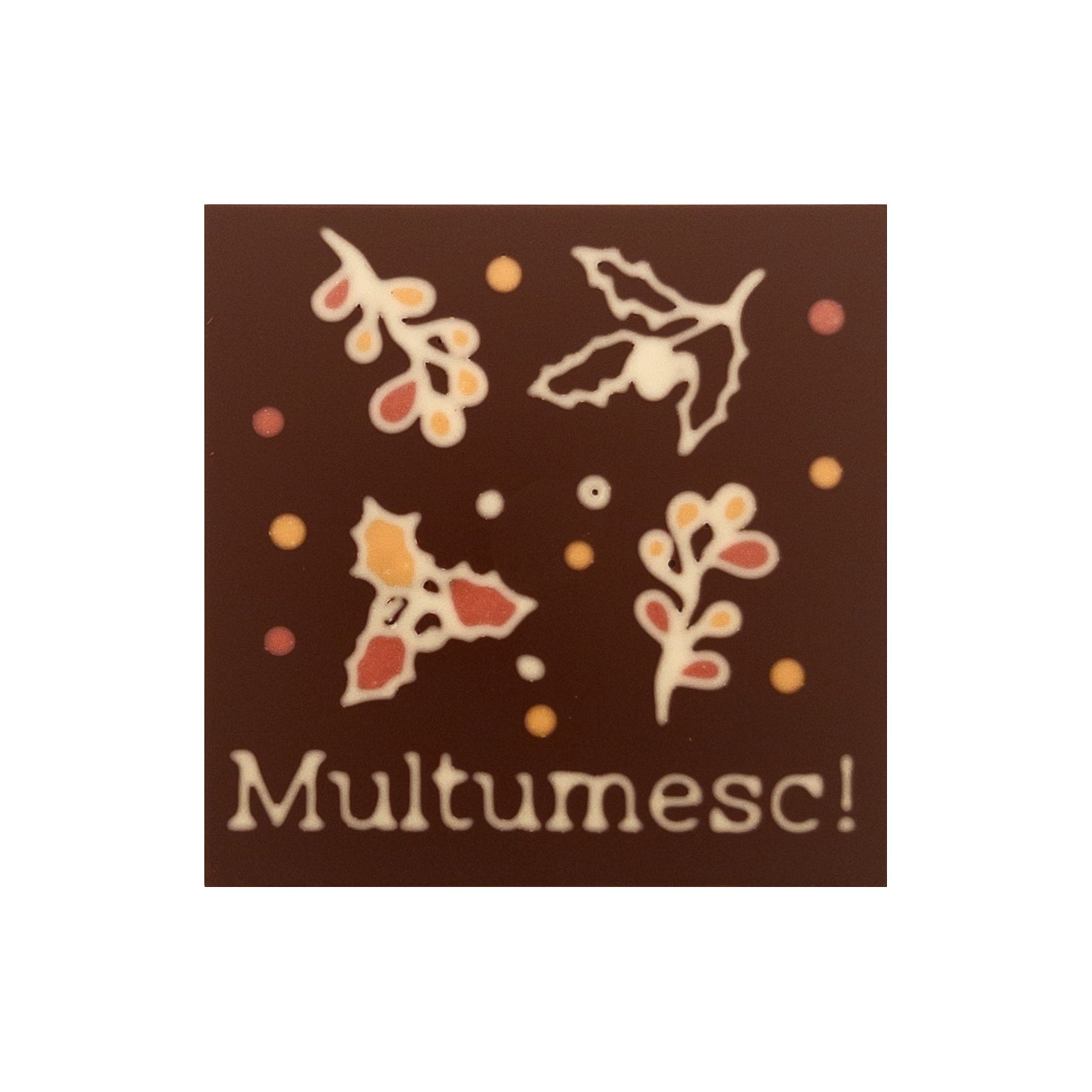 Happy Halloween in chocolate. Thank you!