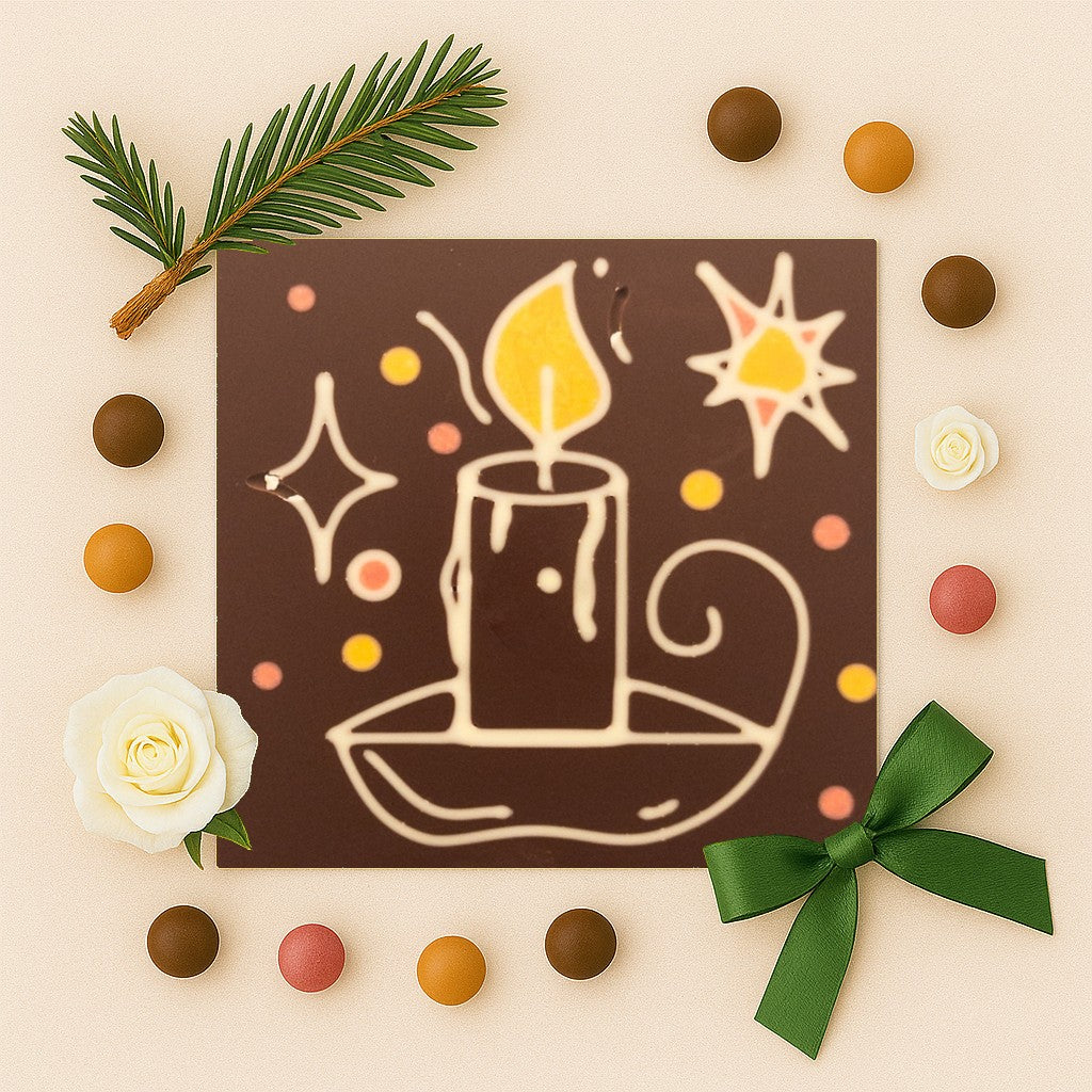 Simple Chocolate Candle