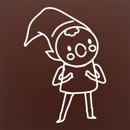 Ajutorul lui Mos Craciun. Santas Elf in ciocolata