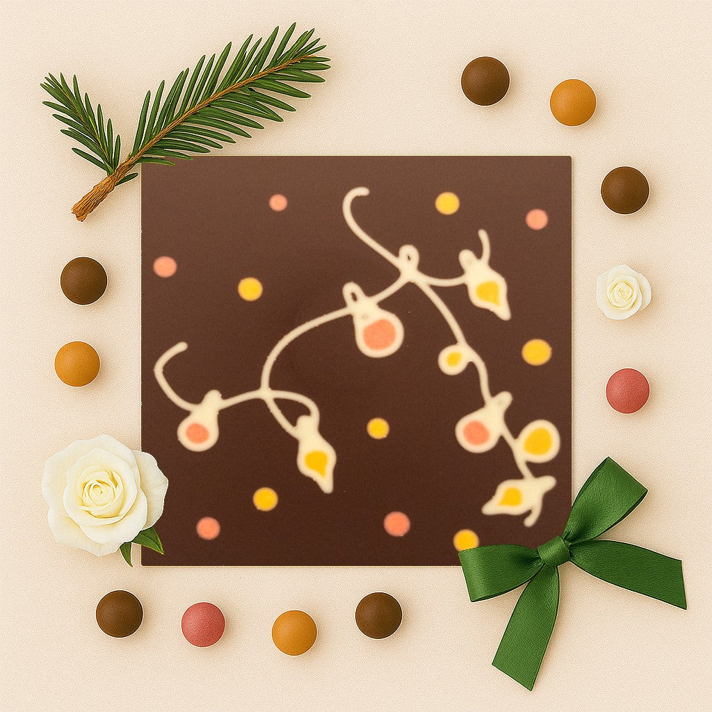 Chocolate Christmas lights