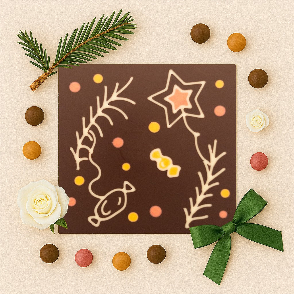 Copacul cu dulciuri in ciocolata