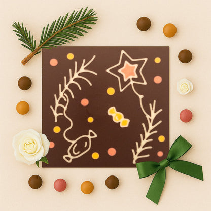 Copacul cu dulciuri in ciocolata