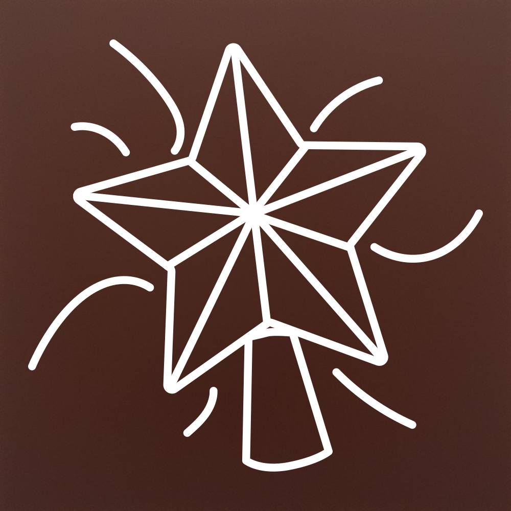 Steaua Norocoasa in ciocolata