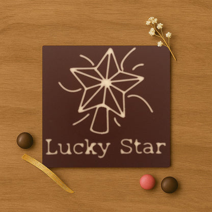 Lucky Star with message Lucky Star