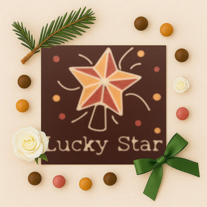 Lucky Star with message Lucky Star