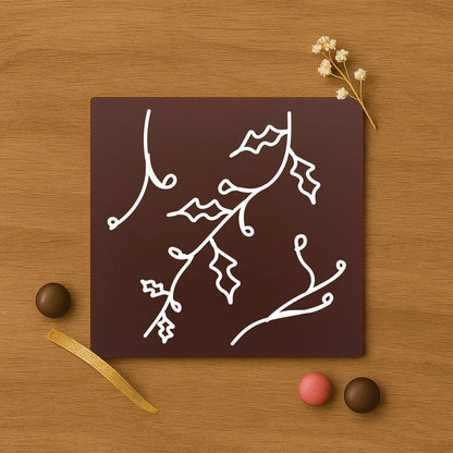 Other cold season flowers in chocolate