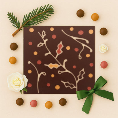 Other cold season flowers in chocolate