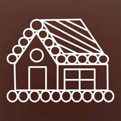 Casa de turta dulce in ciocolata