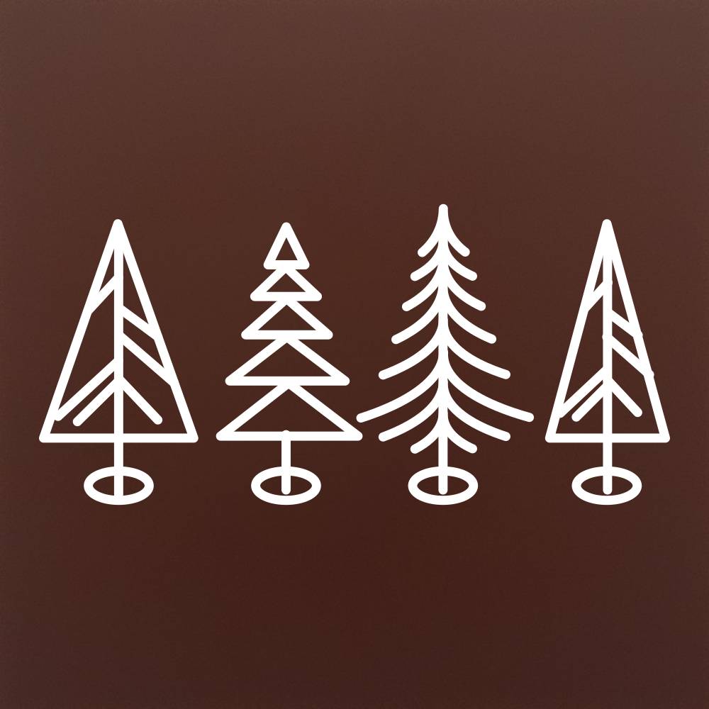 Copacei in ciocolata