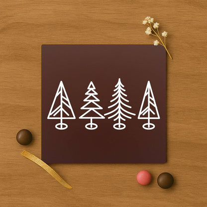 Copacei in ciocolata