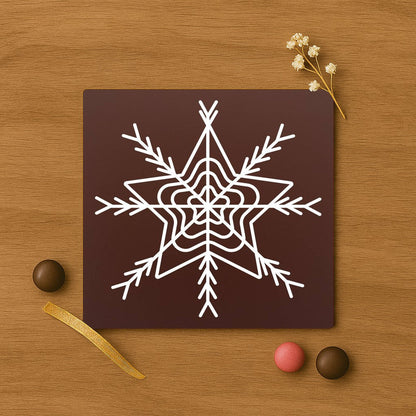Another Snowflake in Chocolate