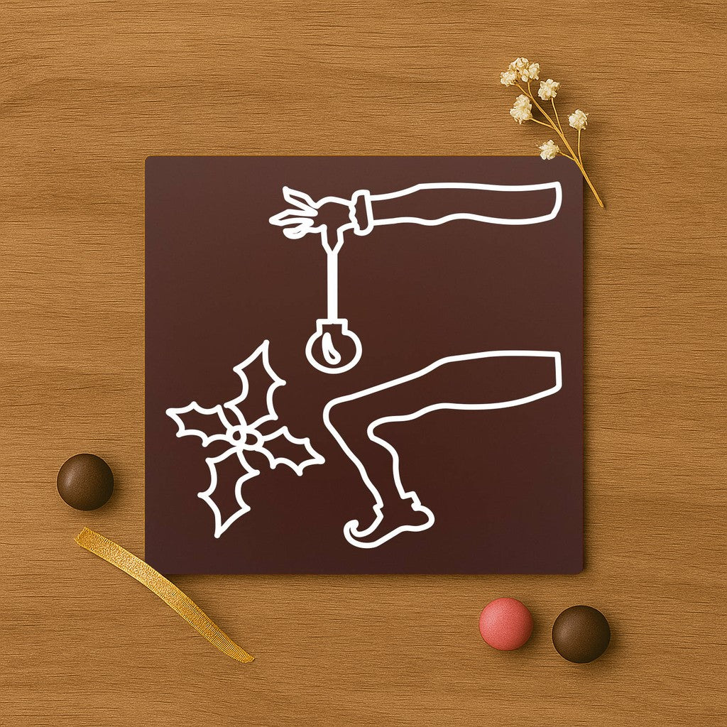 Stealing Christmas in chocolate