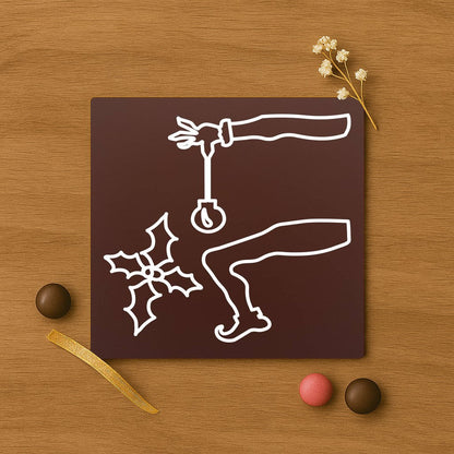 Stealing Christmas in chocolate