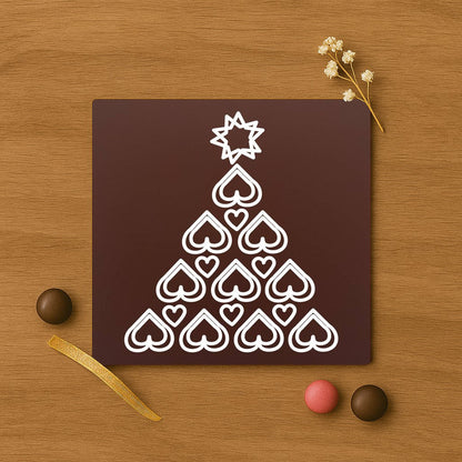 Tree of love, chocolate design