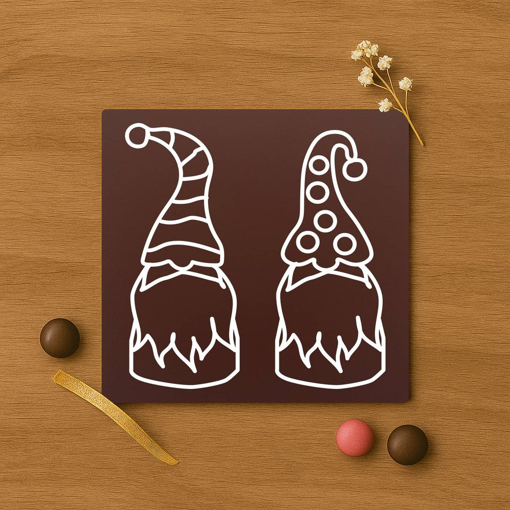 Doi pitici in ciocolata